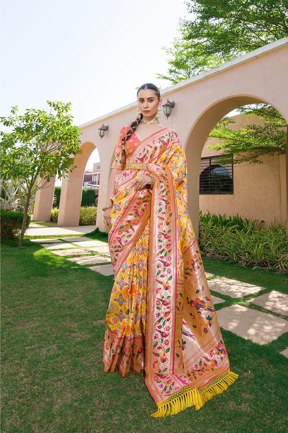 Sunehari Paithani
