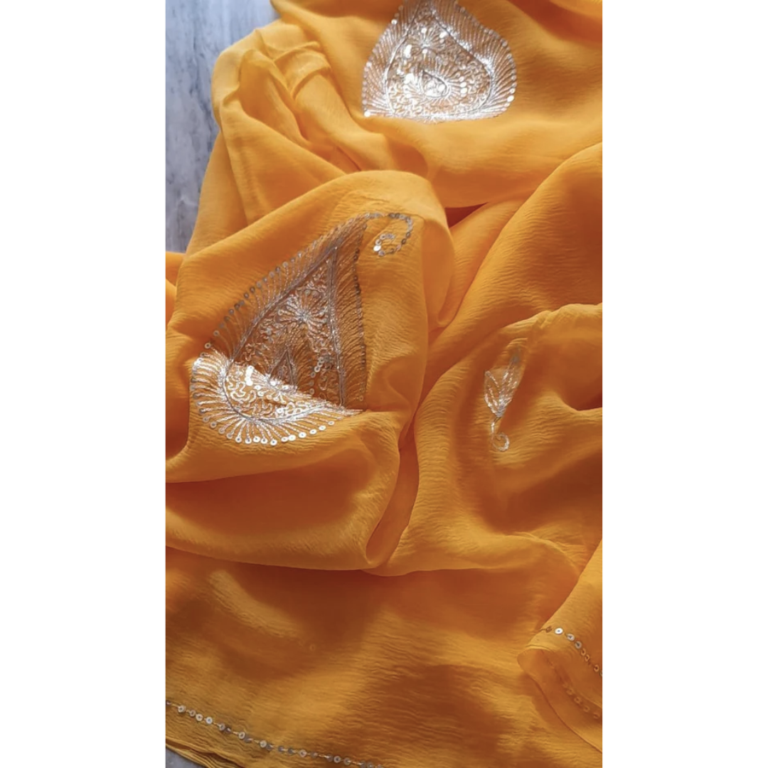 Kairi Pure Chiffon Saree