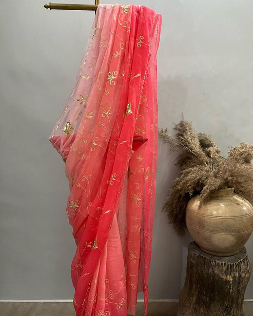 Ishani Zari Aari Sequins Zaal