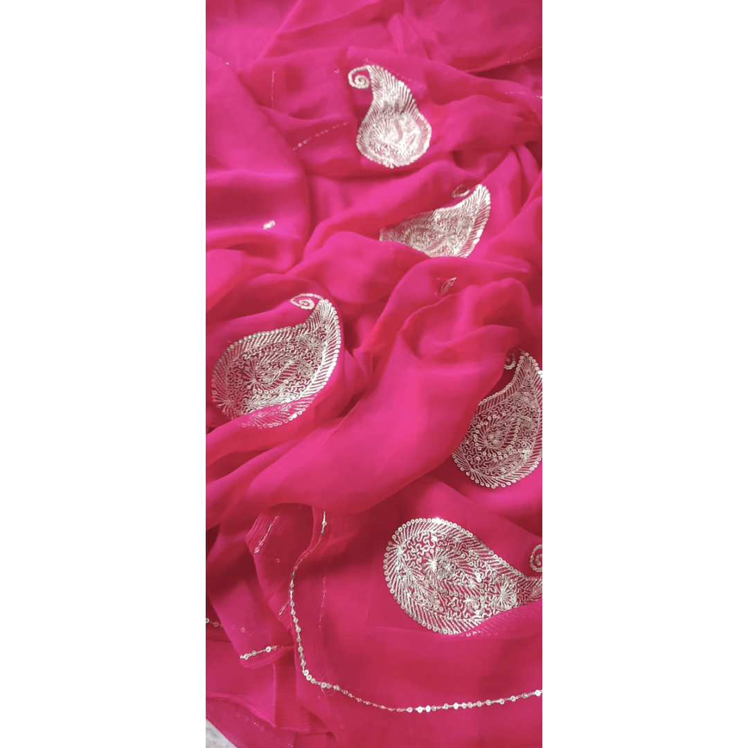 Kairi Pure Chiffon Saree