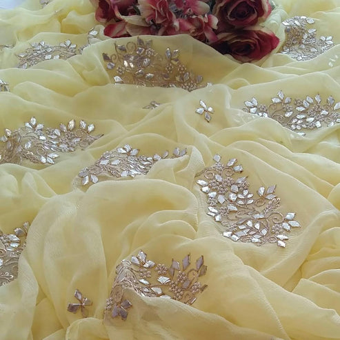 Akshita Gotta Chiffon Saree