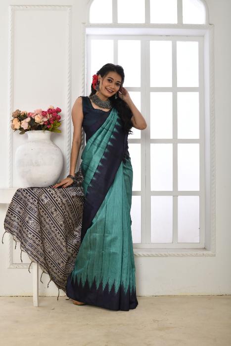 Aarushi Ikkat Saree