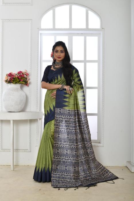 Aarushi Ikkat Saree