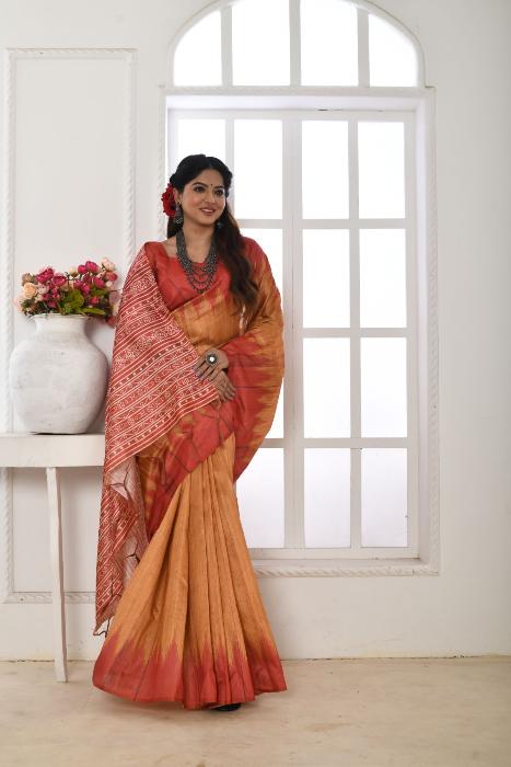 Aarushi Ikkat Saree