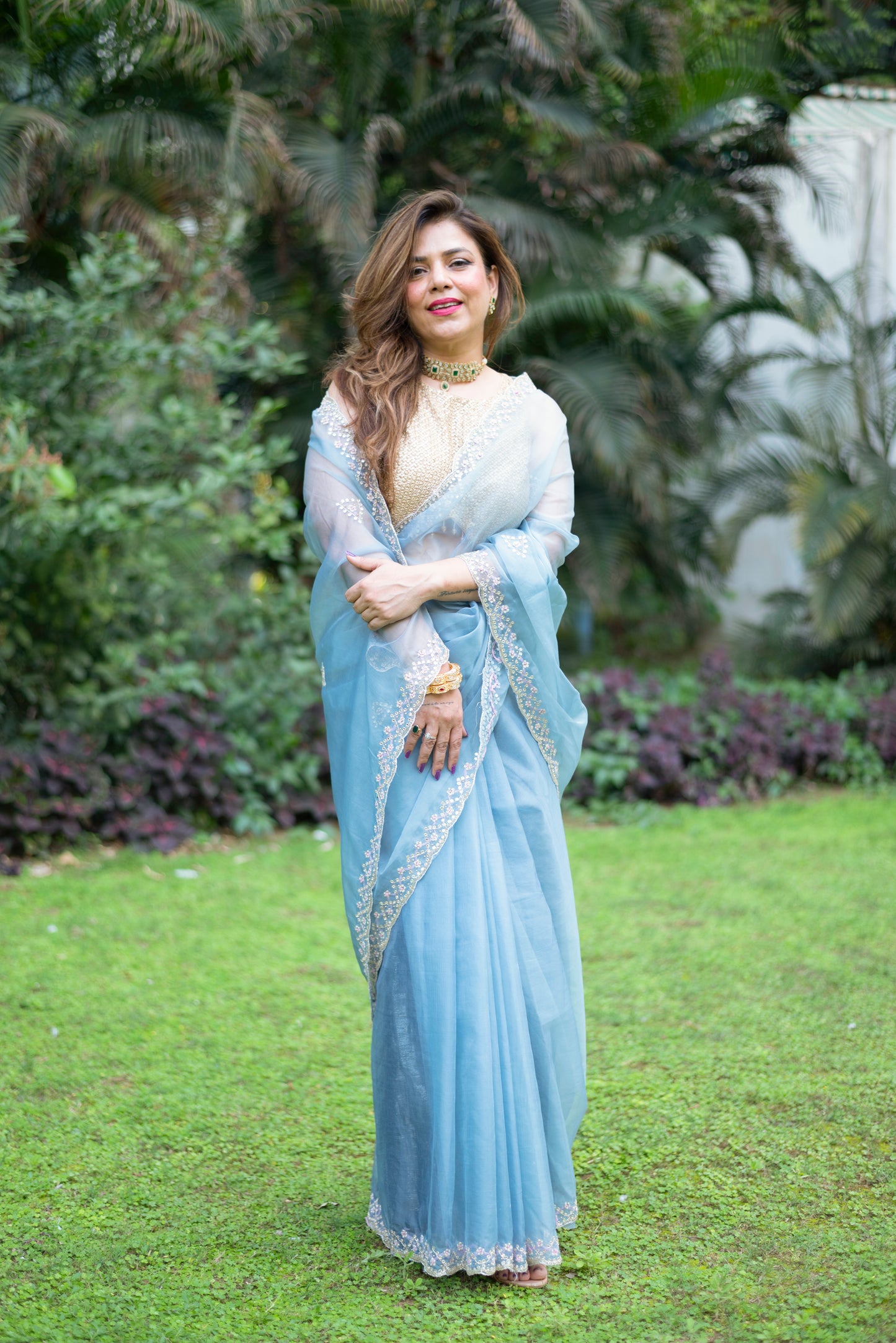 Khandani Tissue Saree