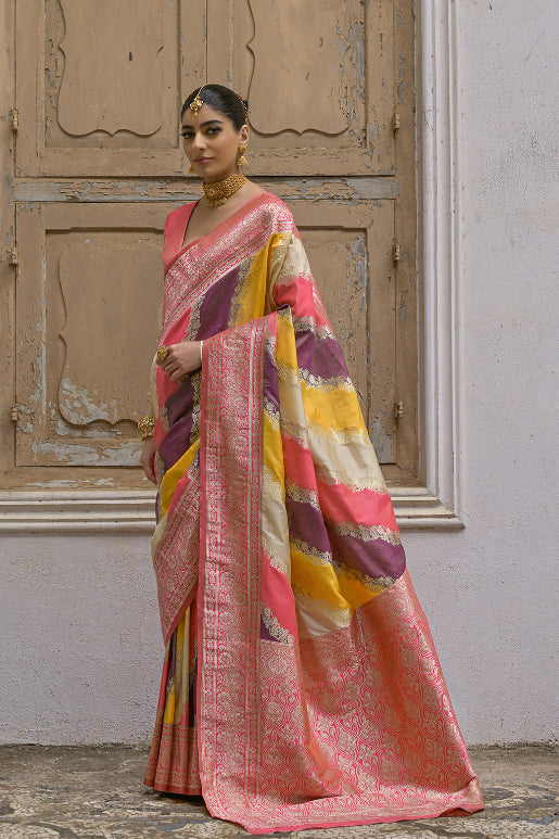 Rangat Banarasi Silk Saree