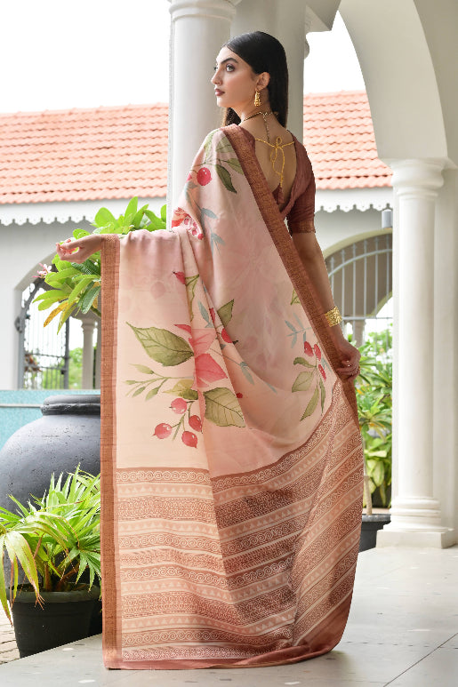 Soft Satin Silk Saree