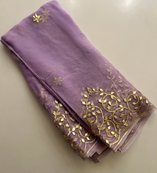 Gotta Bel Chiffon Saree