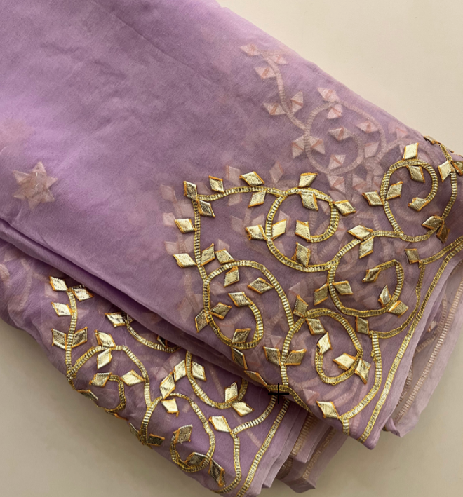 Gotta Bel Chiffon Saree