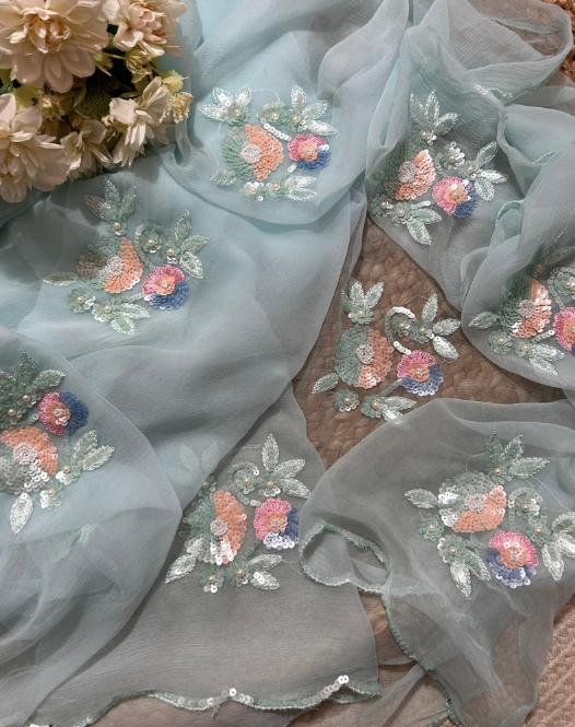 Gulnaz Chiffon Saree