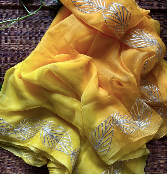 Raga Gotta Chiffon Saree