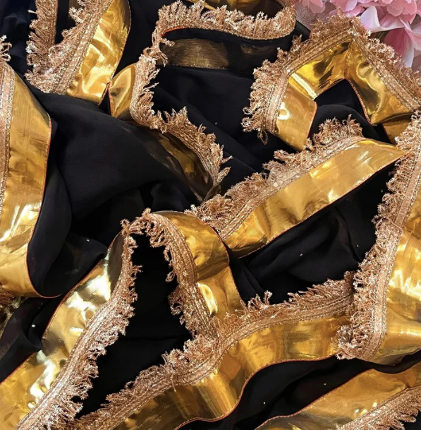 Ruhaniyat Gotta Chiffon Saree