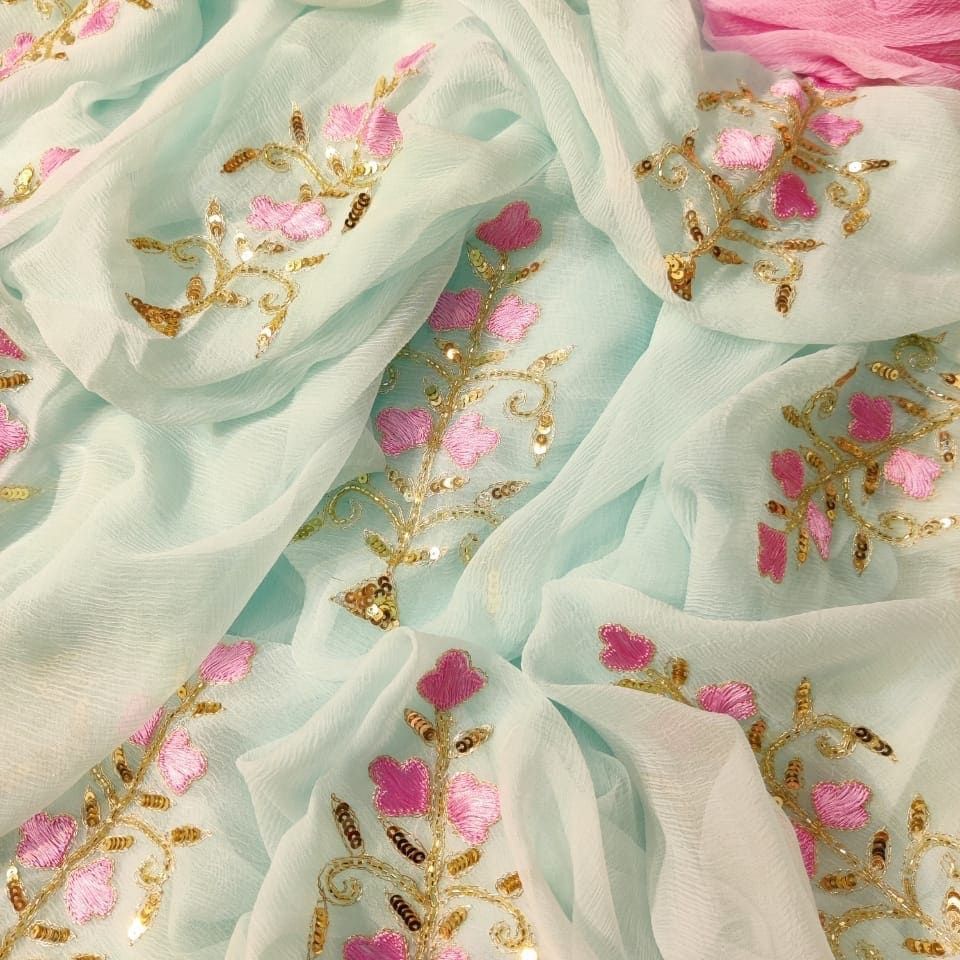 Jharokha Pastel Saree