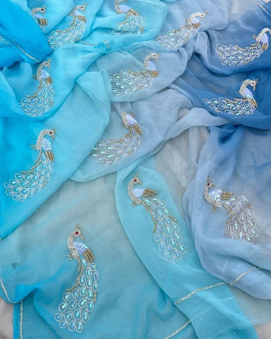 Nyra Peacock Saree