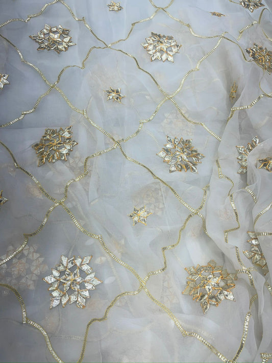 Ambrapali Gotta Zaal Chiffon Saree