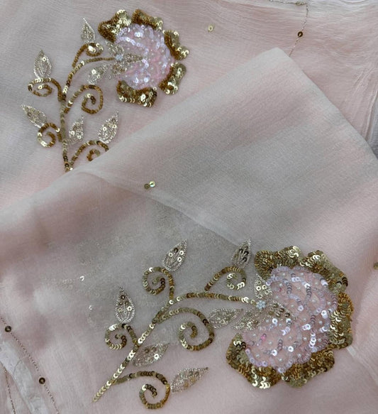 Guldari Chiffon Saree