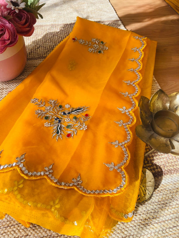 Shikha Gota Patti Saree