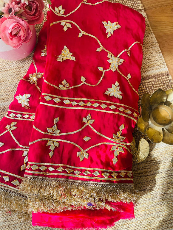 Anamika Gota Zaal Saree