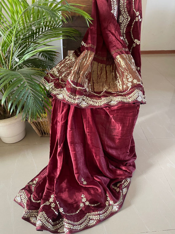 Aarohi Gaji Silk Saree
