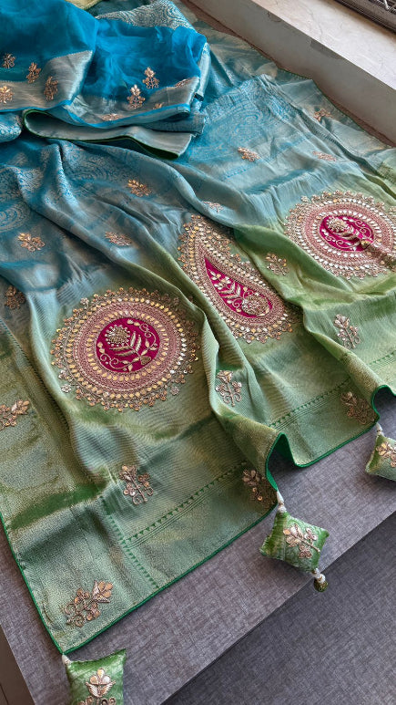 Banarasi Georgette Saree