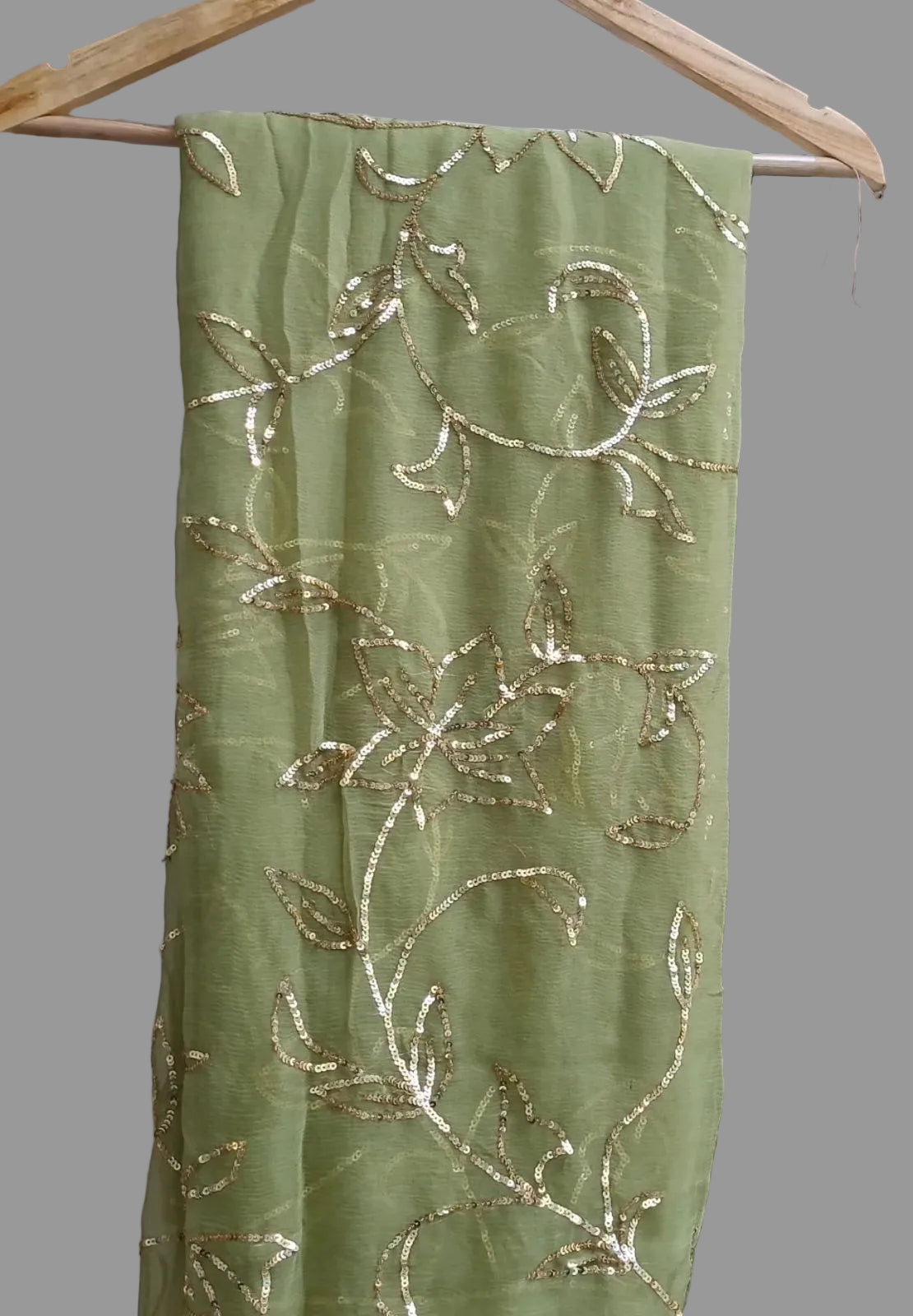 Jhumki Sequin Zaal Chiffon Saree