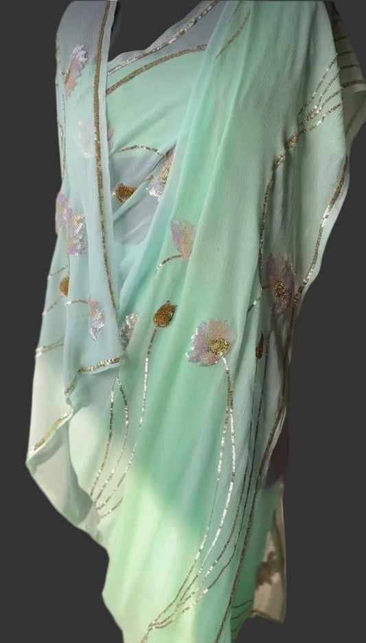 Ruhaniyat Chiffon Saree