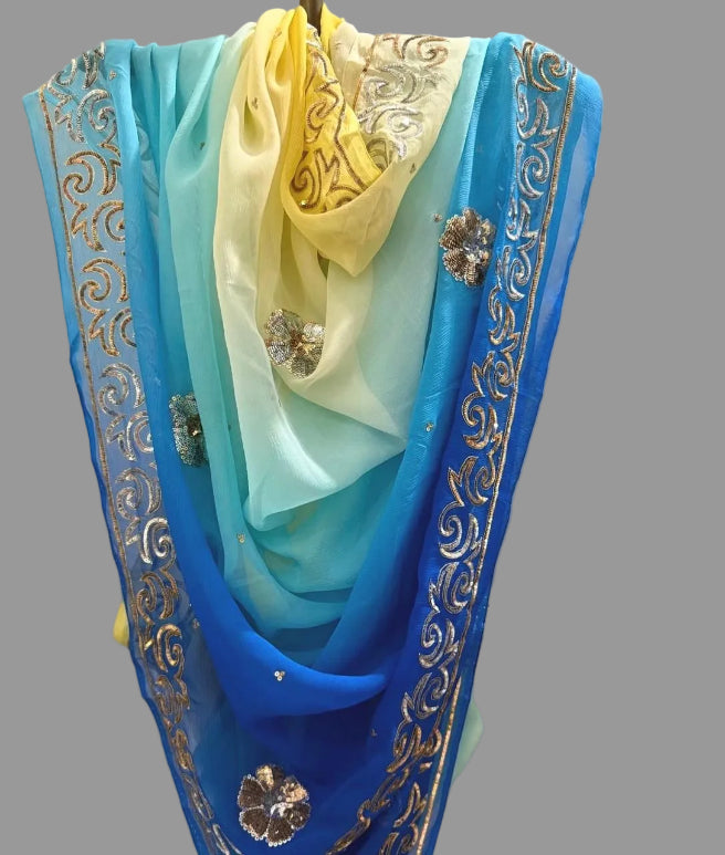 Kyra Sequin Saree