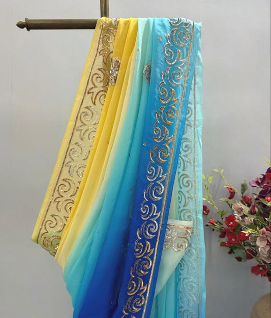 Kyra Sequin Saree