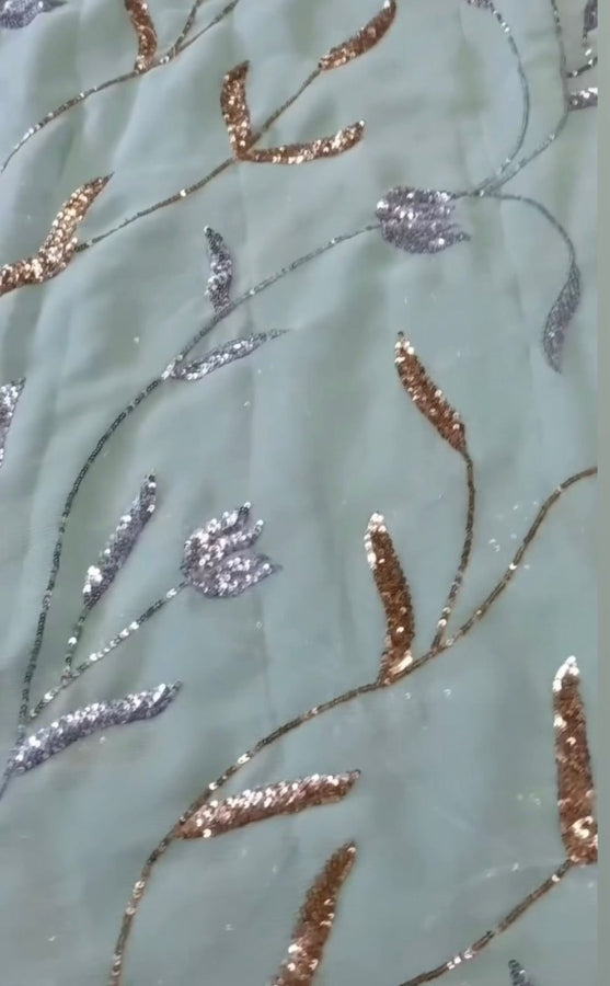 Tulip Sequins Saree
