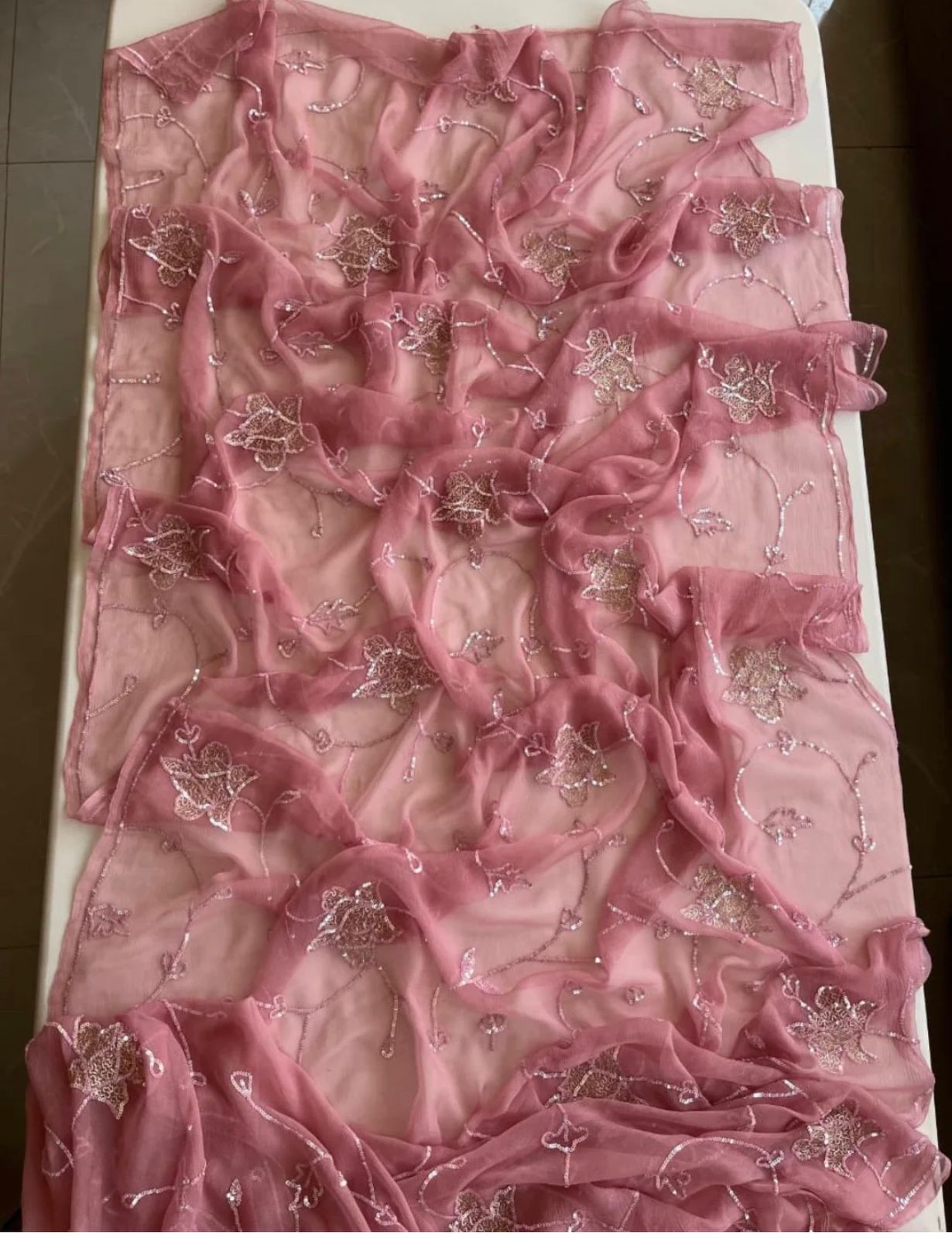 Maskali Chiffon Saree