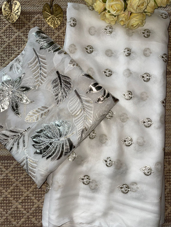 Padma Georgette Saree