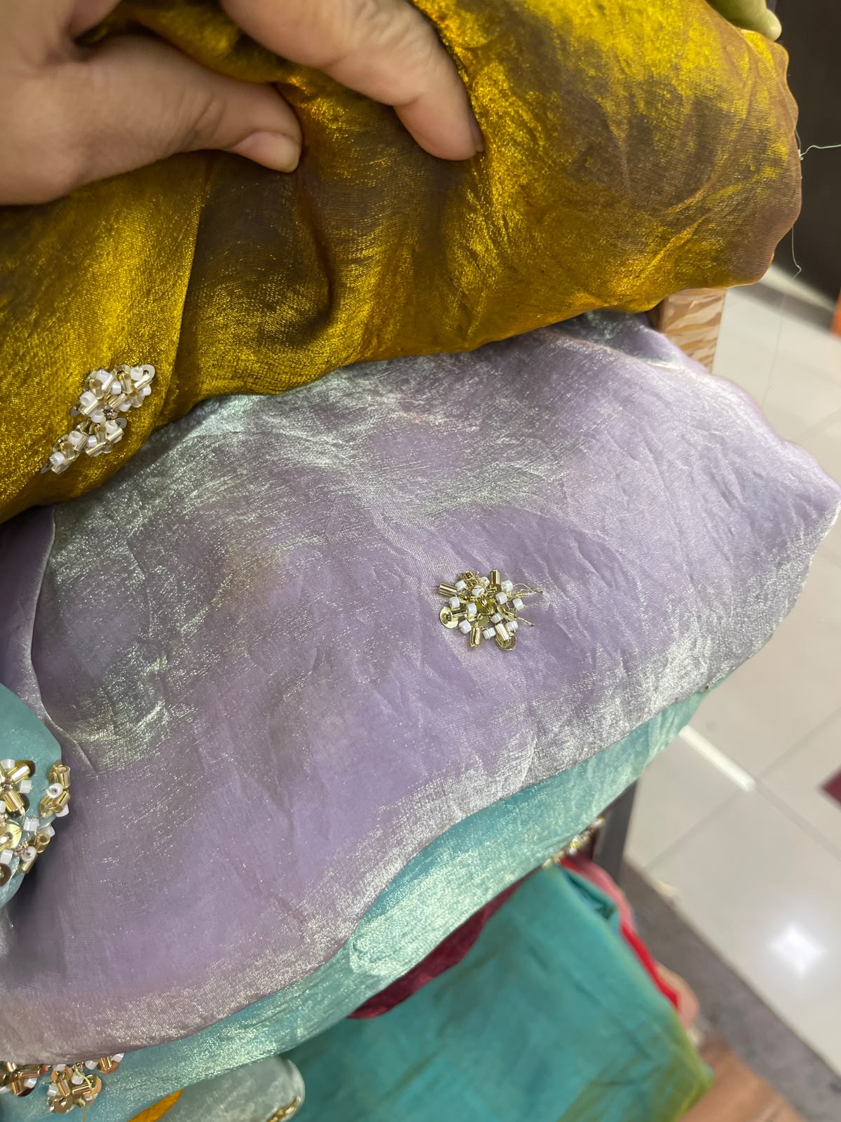 Tokyo Silk Zardosi Butta