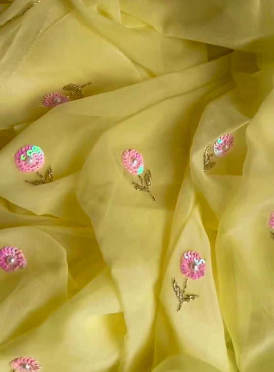 Gul Chiffon Saree