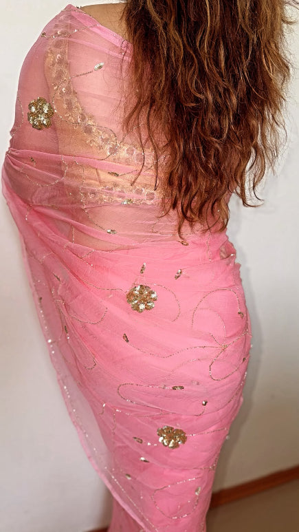 Meher Chiffon Saree