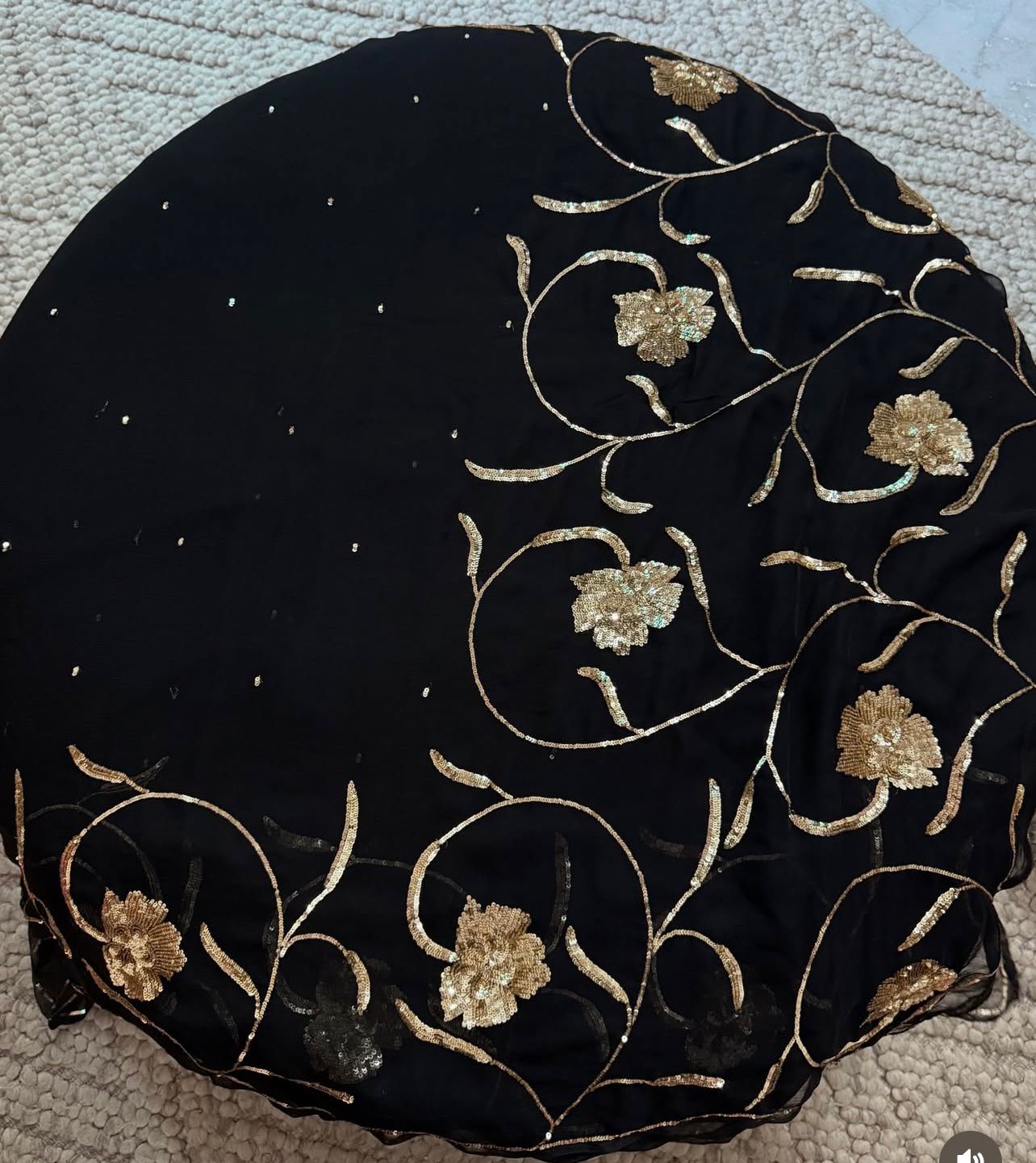 Blue Lagoon Pure Chiffon saree