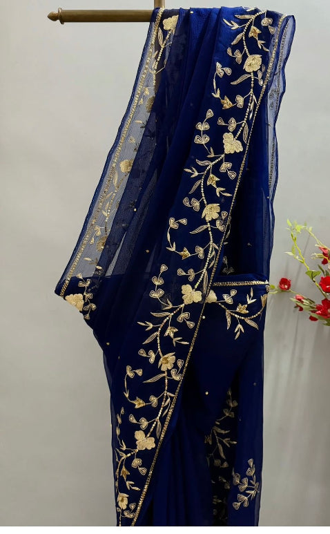 Bail Pure Chiffon Saree