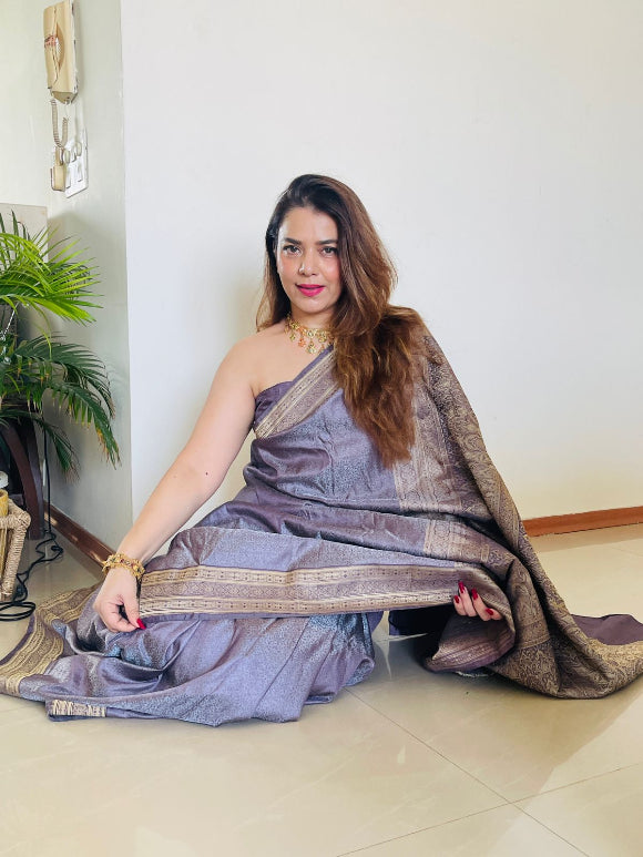 Sukh Zari Silk Saree