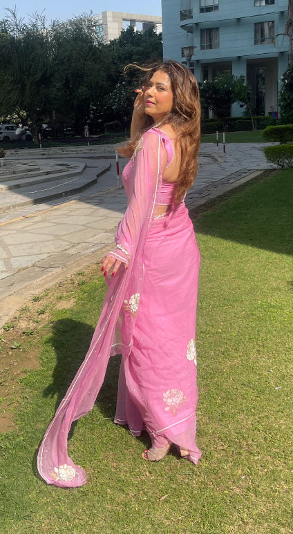 Kalyani Puri Chiffon Saree