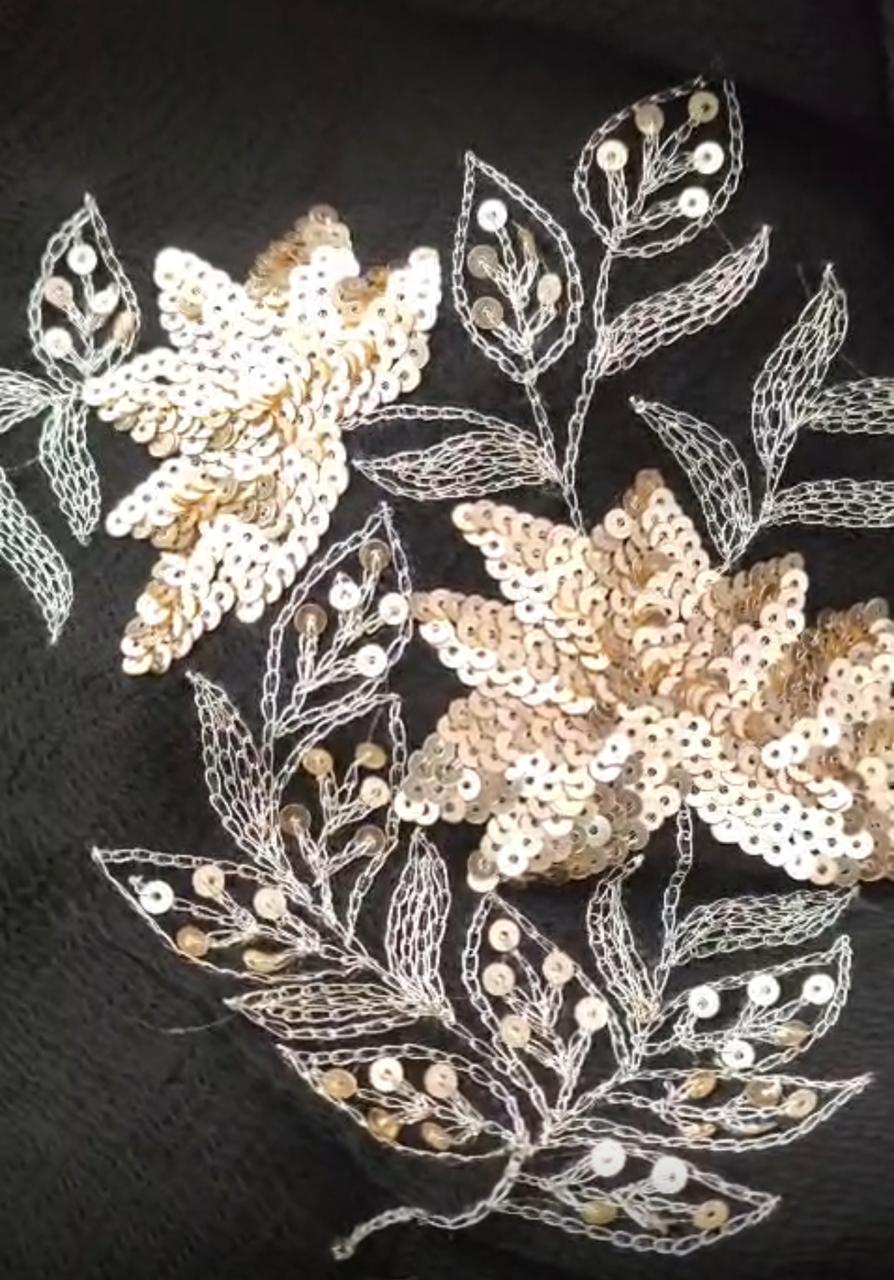 Chameli Pure Chiffon Saree