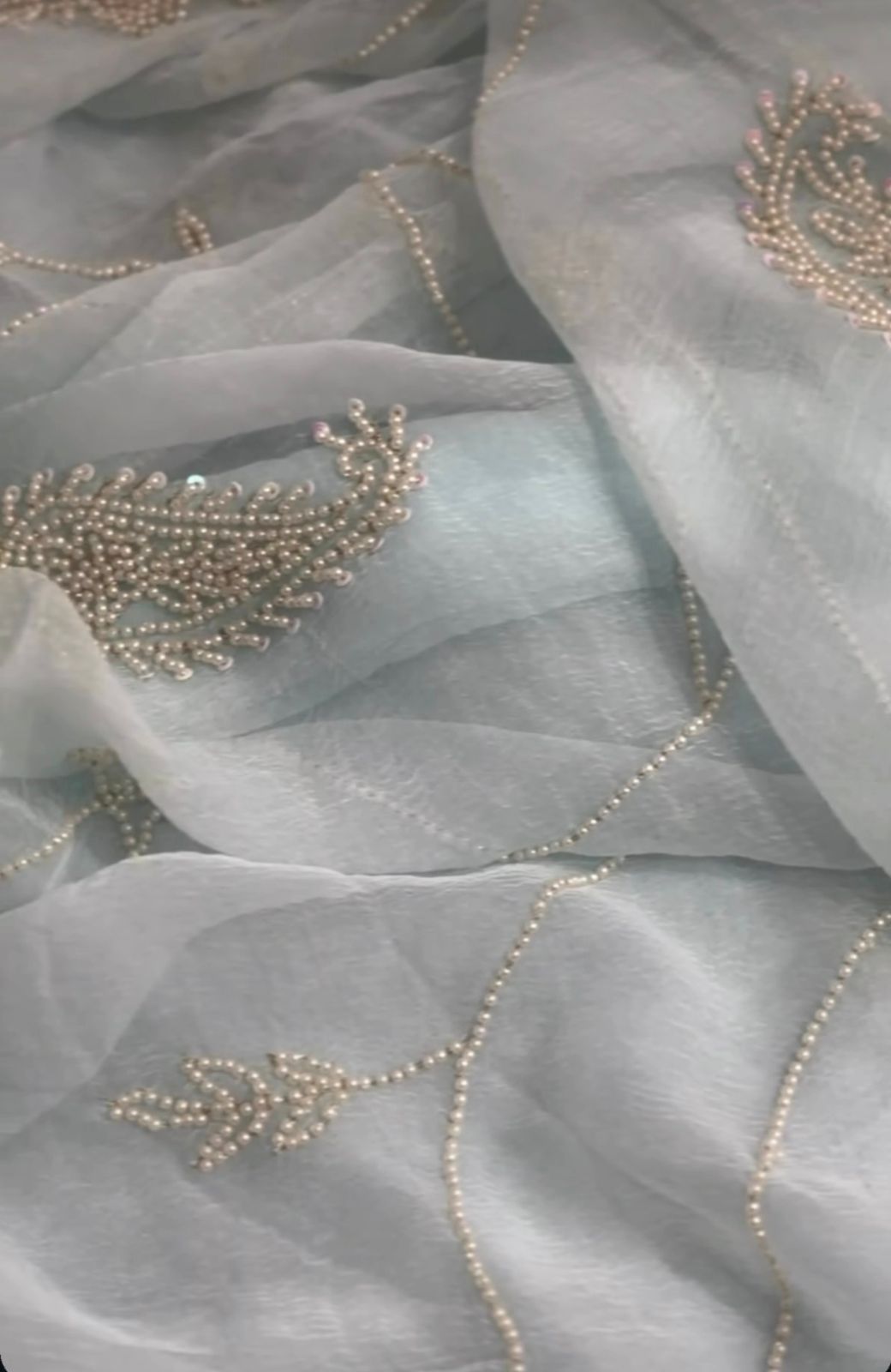 Pearl Kairi Chiffon Saree