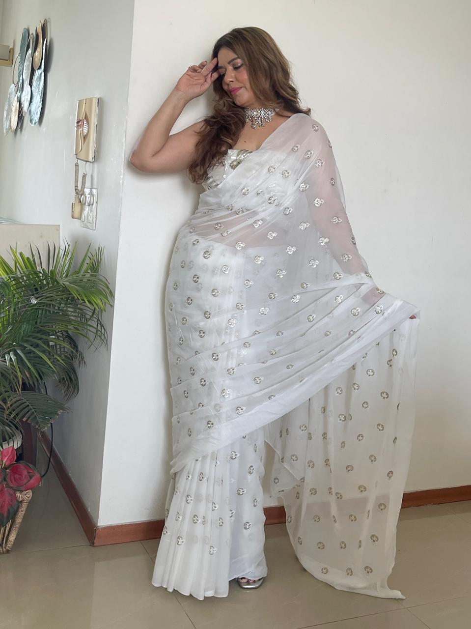 Padma Georgette Saree