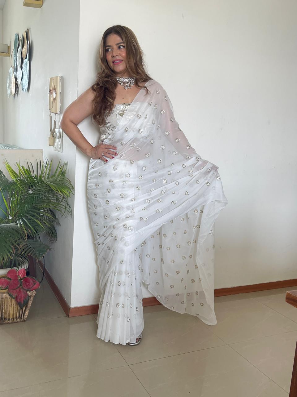 Padma Georgette Saree