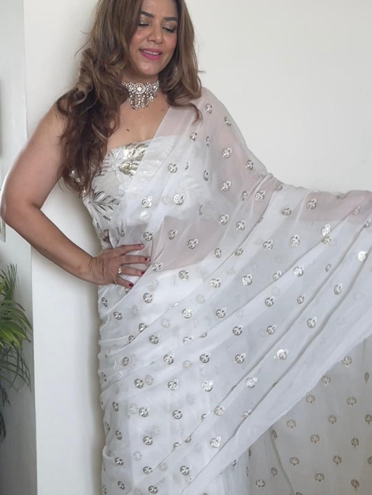Padma Georgette Saree