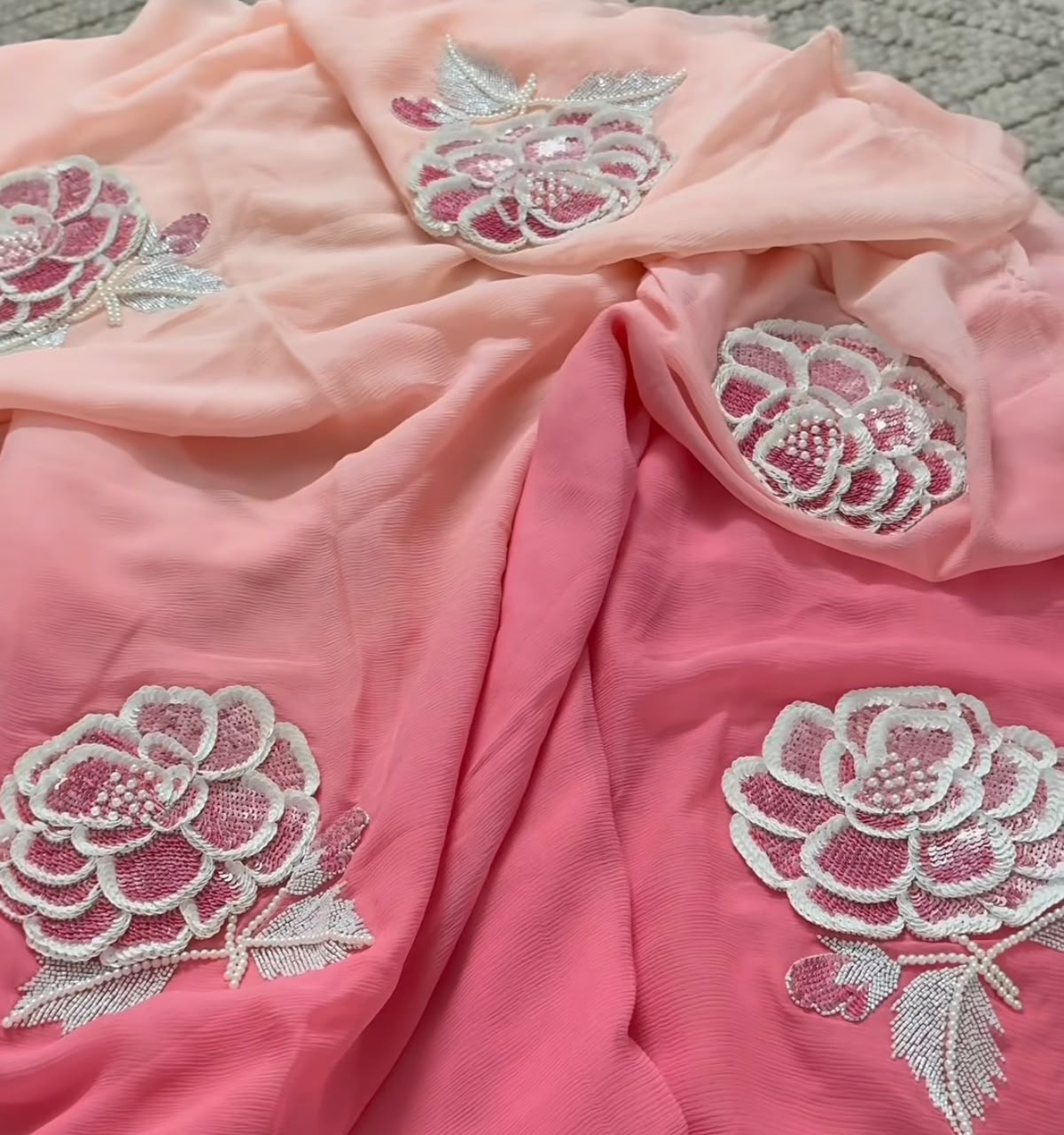 Kalyani Puri Chiffon Saree