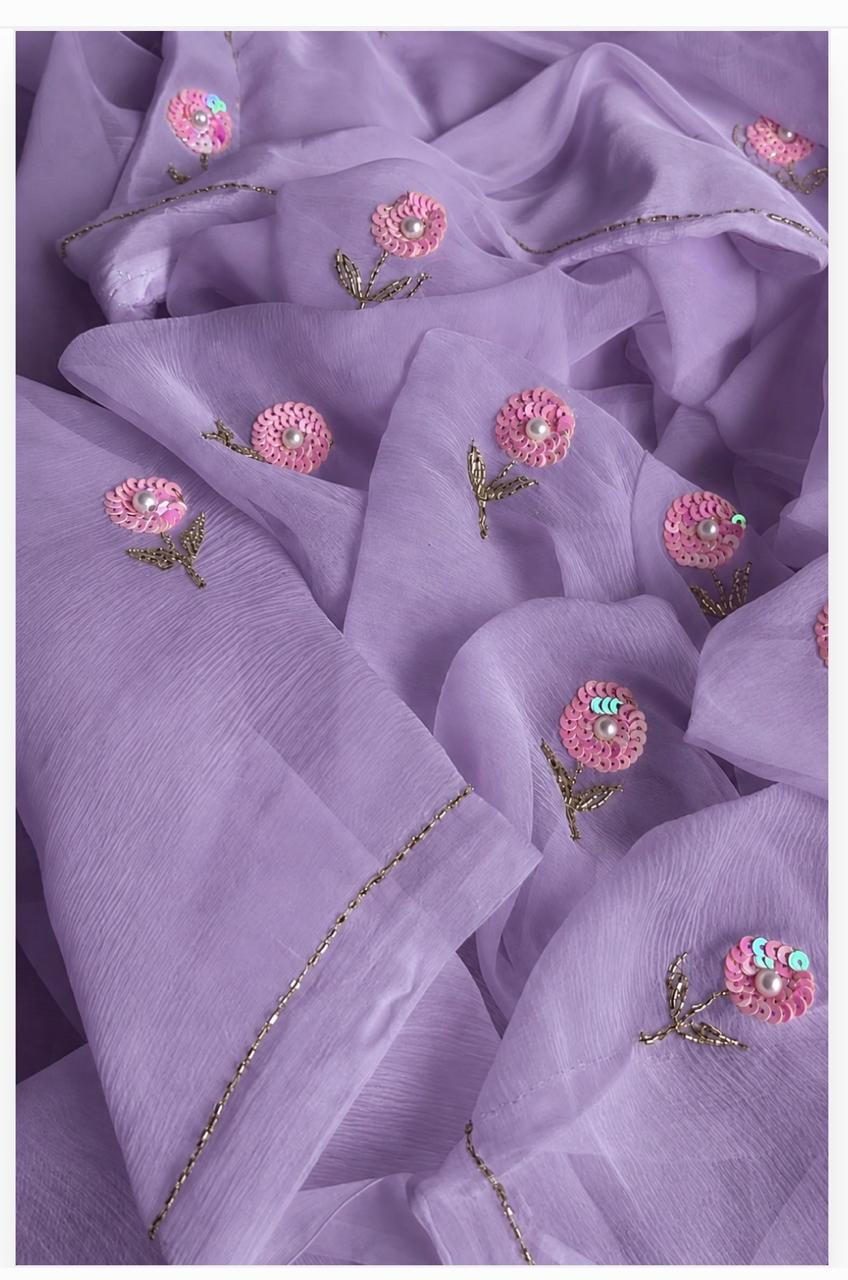 Gul Chiffon Saree