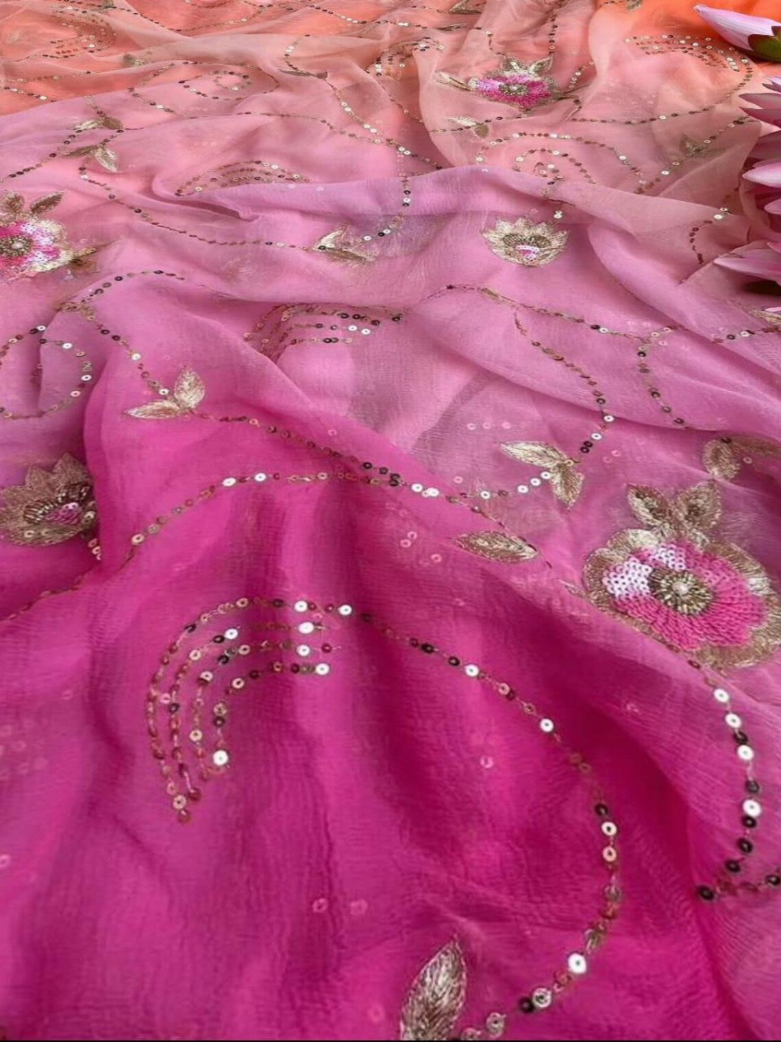 Guldari Zari Aari Saree
