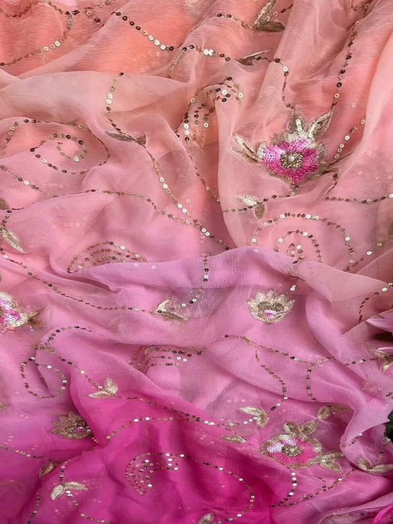 Guldari Zari Aari Saree