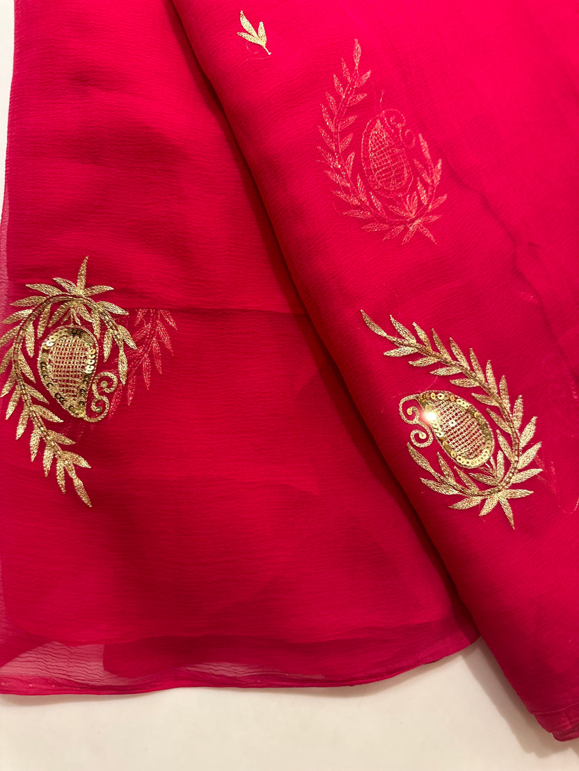 Sara Chiffon Saree