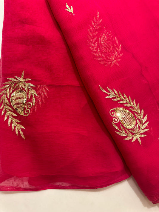 Sara Chiffon Saree