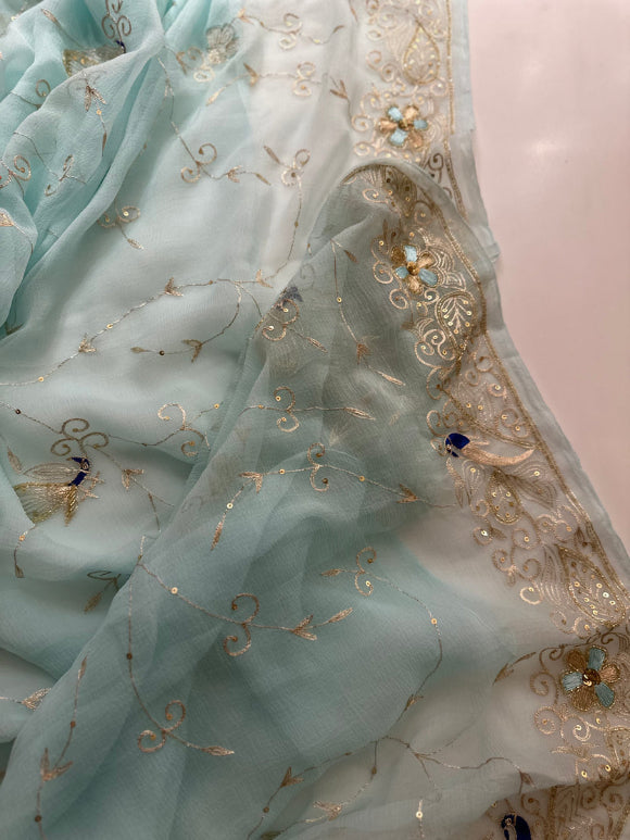 More Pankh Chiffon Saree